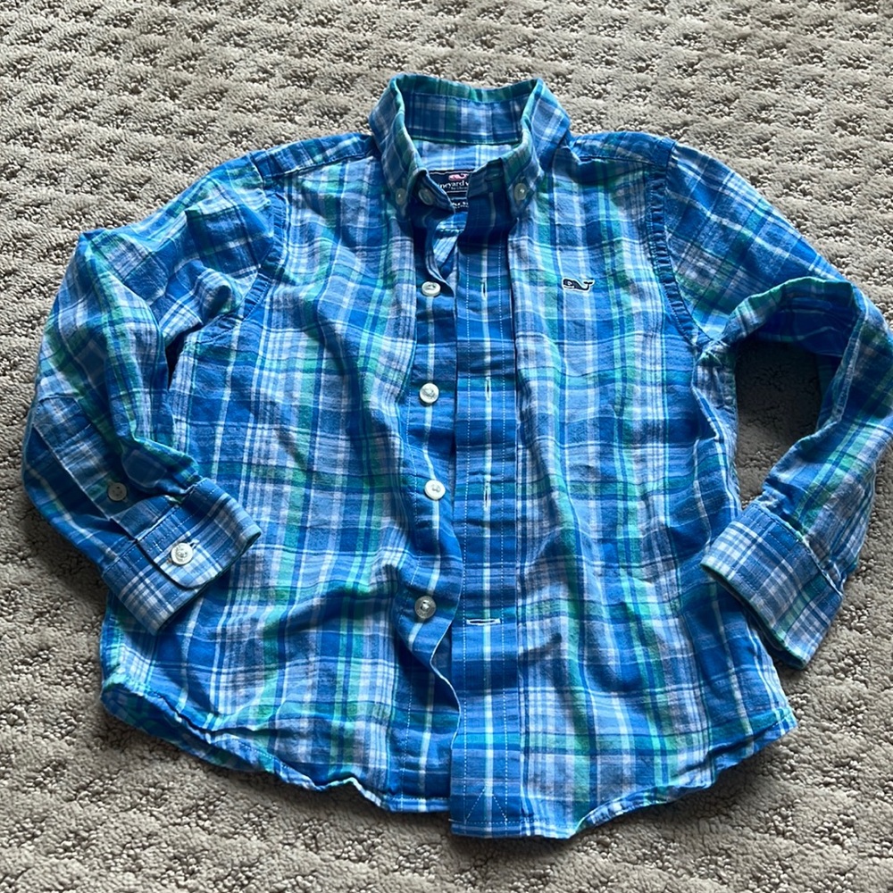 Vineyard Vines Boys Button Down Shirt (2T)